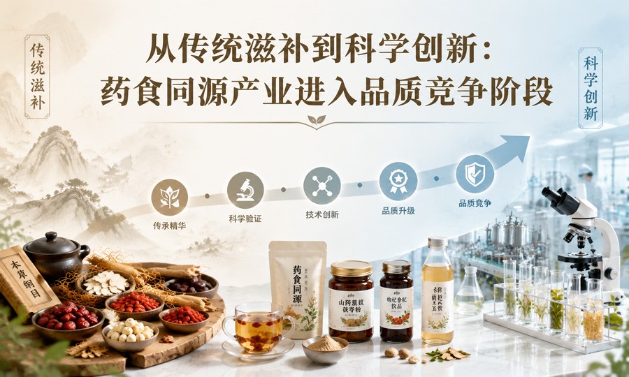 从传统滋补到科学创新：药食同源产业进入品质竞争阶段-尚静源药食同源